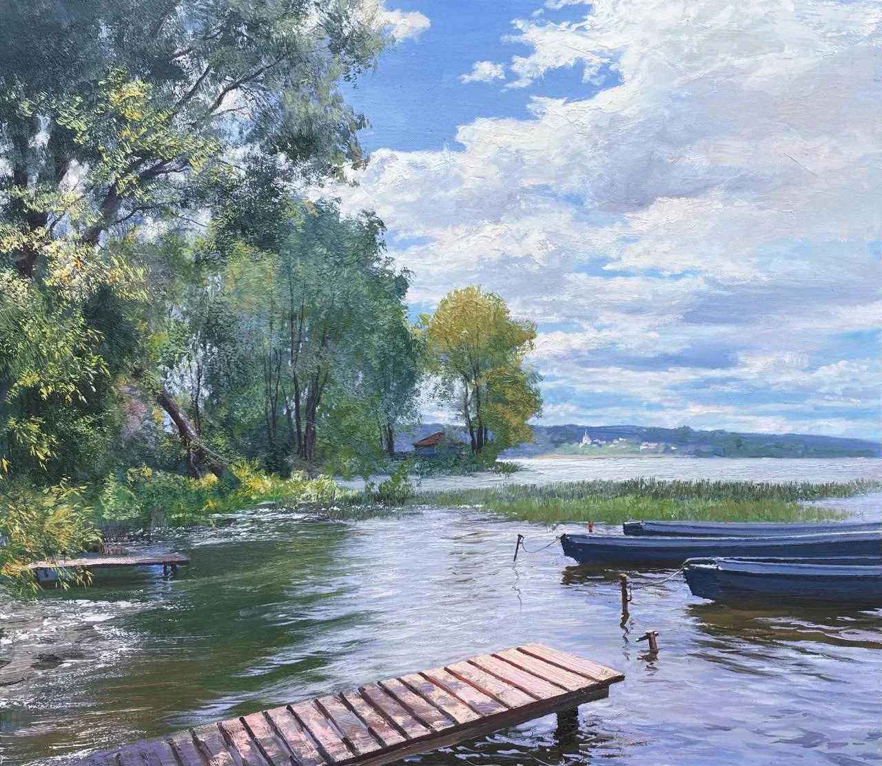 Лодочки в Переславле