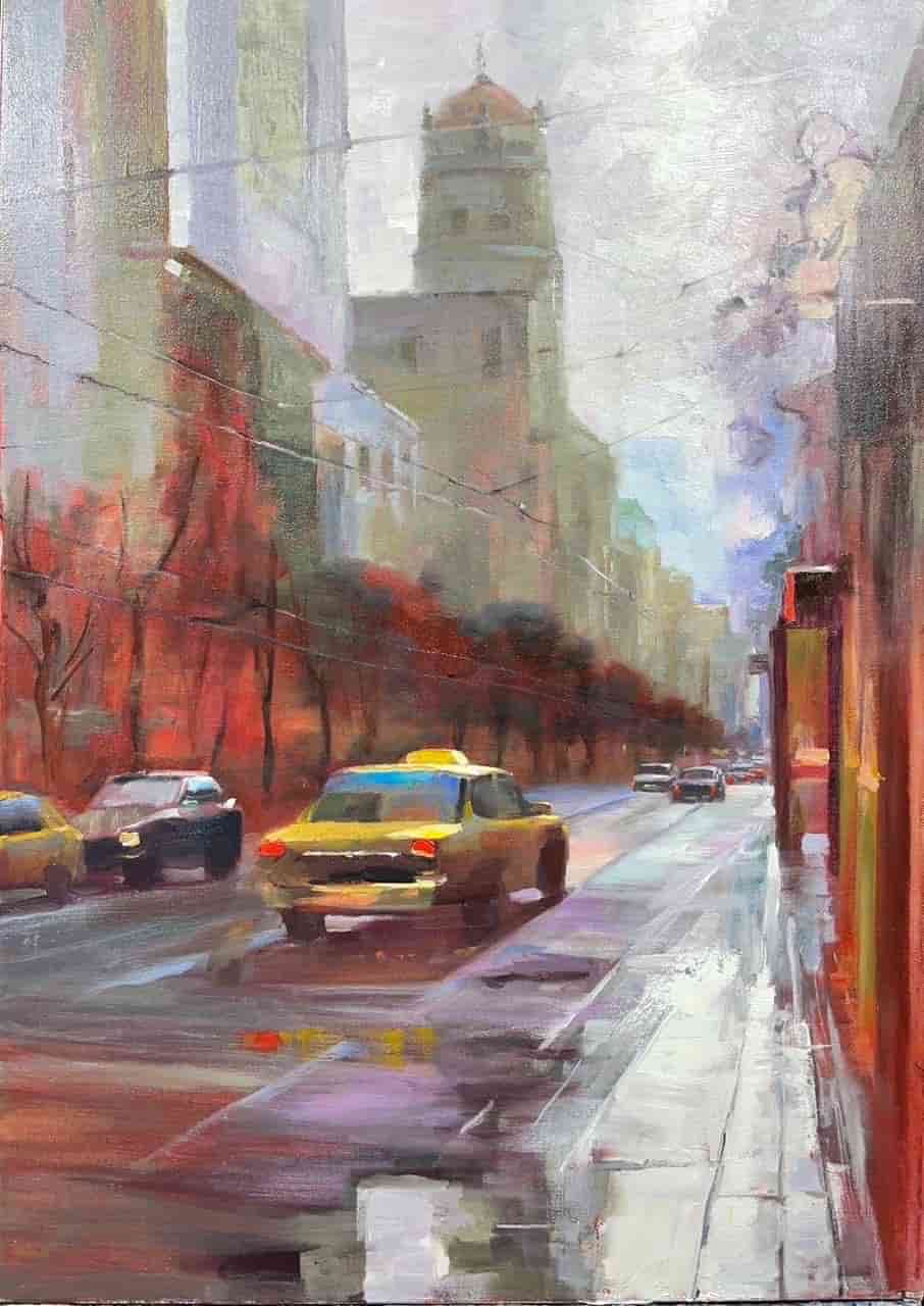 Мокрые улицы