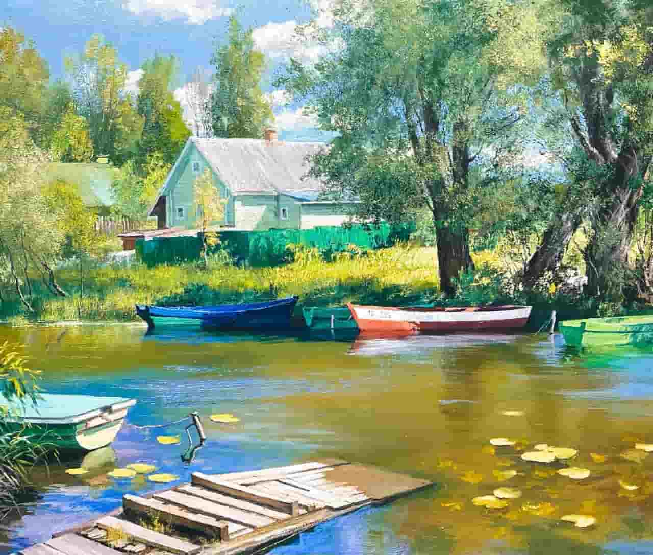 На реке Трубеж